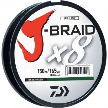 Шнур DAIWA J-Braid X8 0,28мм 150м multicolor Шнур DAIWA J-Braid X8 0,28мм 150м multicolor