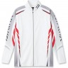 Рыболовная рубашка DAIWA Polo long sleeve Wicksensor DE-7504 White 3XL 4960652944267